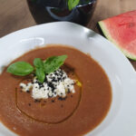 Sommer-Gazpacho mit Wassermelone