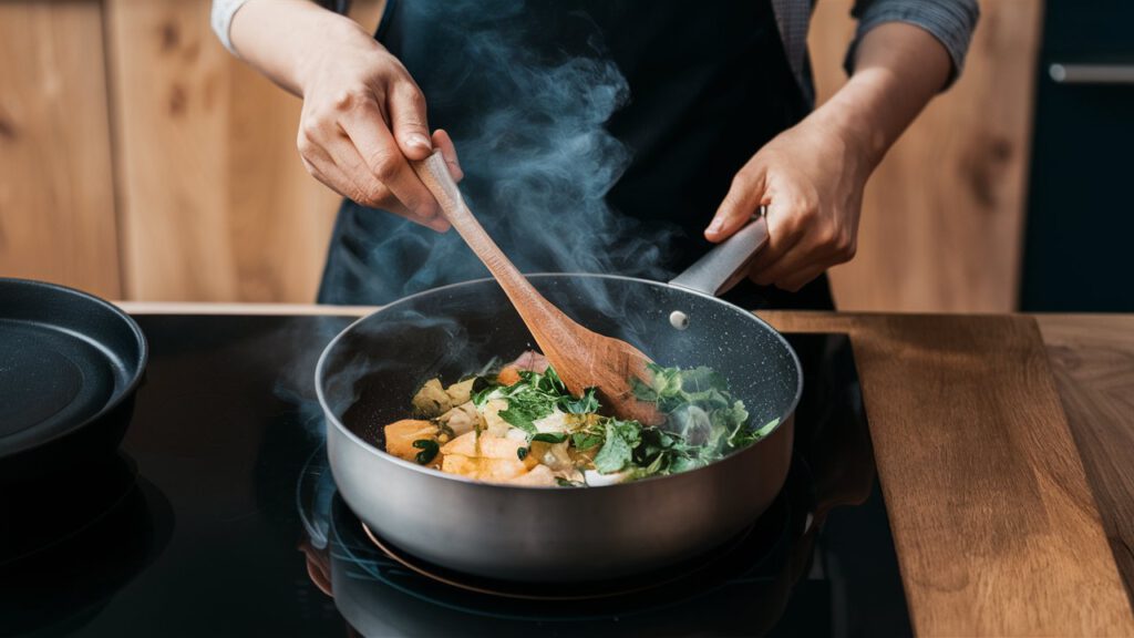 Kochen Backen Grillen mit Antihaft-Beschichtung