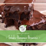 Schoko-Bananen-Brownies