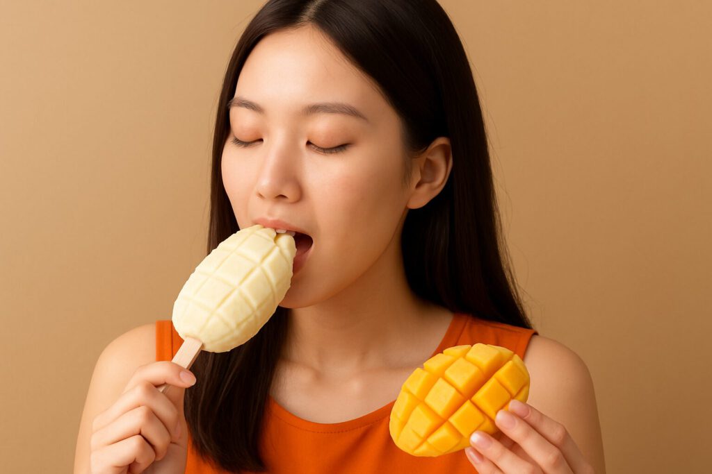 Propitious Mango Ice Cream