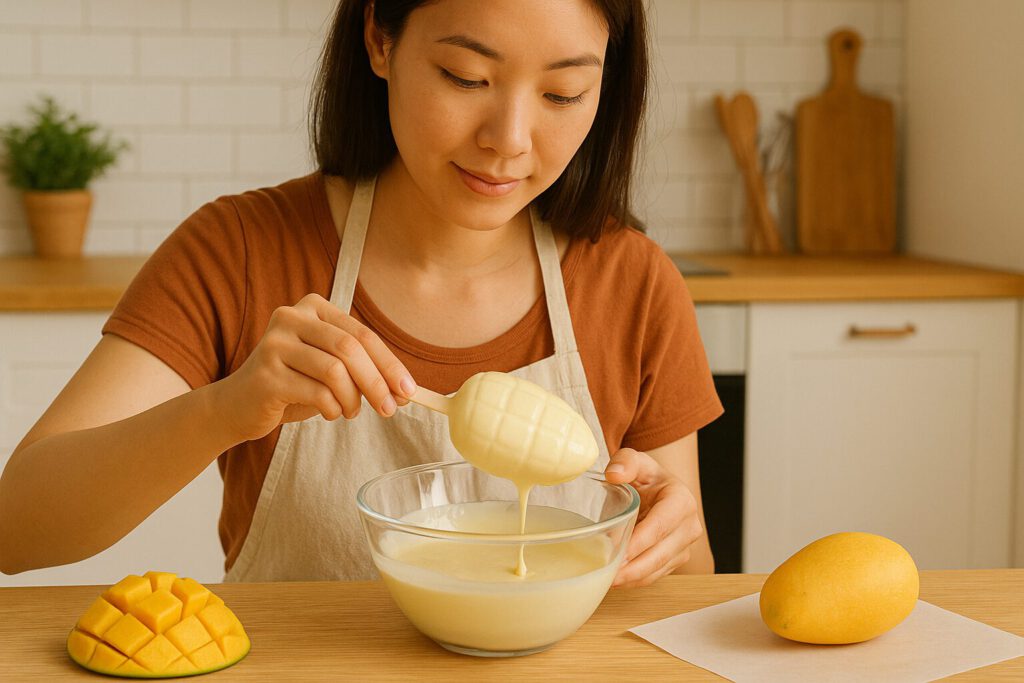 Propitious Mango Ice Cream