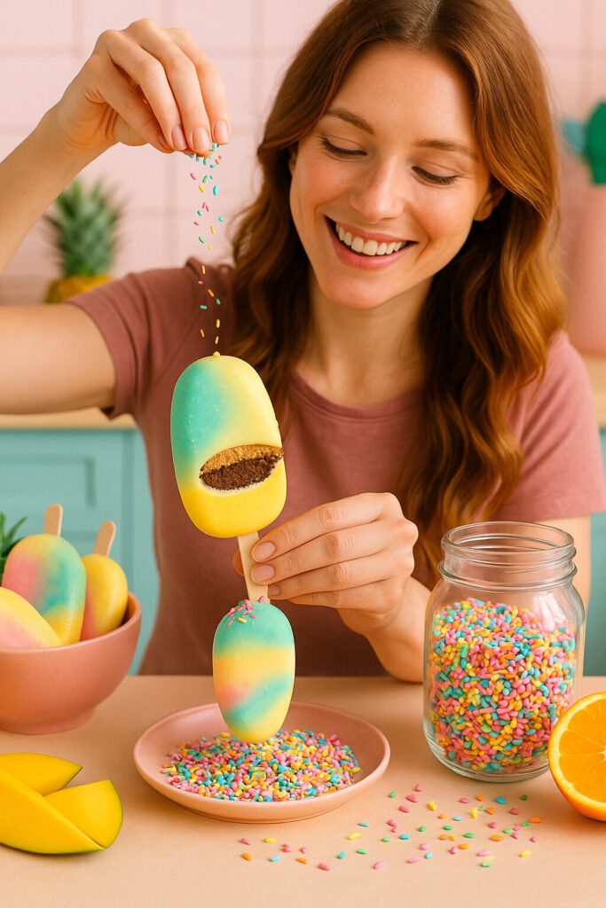Propitious Mango Ice Cream