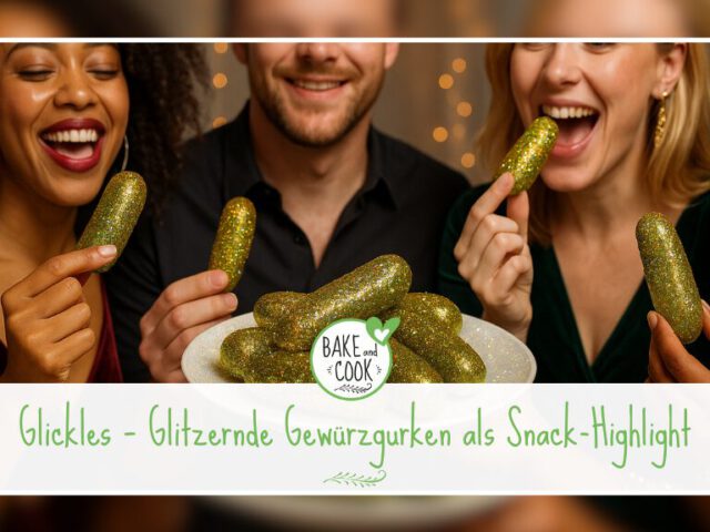 Glickles – der neue glitzernde Gurken-Snack
