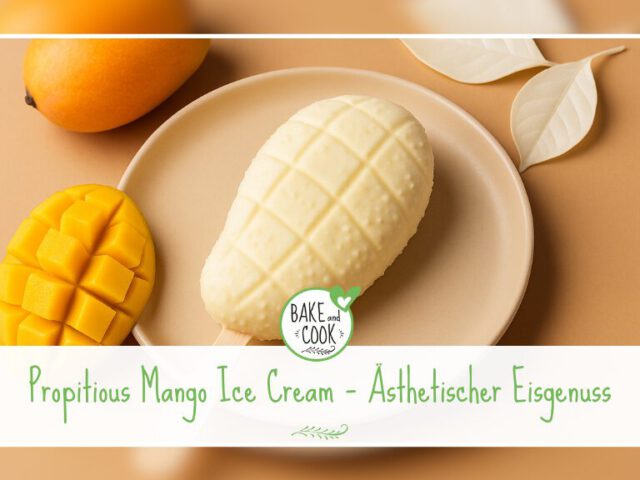Propitious Mango Ice Cream – Ästhetischer Eisgenuss mit Trendfaktor