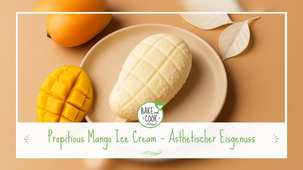 Propitious Mango Ice Cream – Ästhetischer Eisgenuss mit Trendfaktor